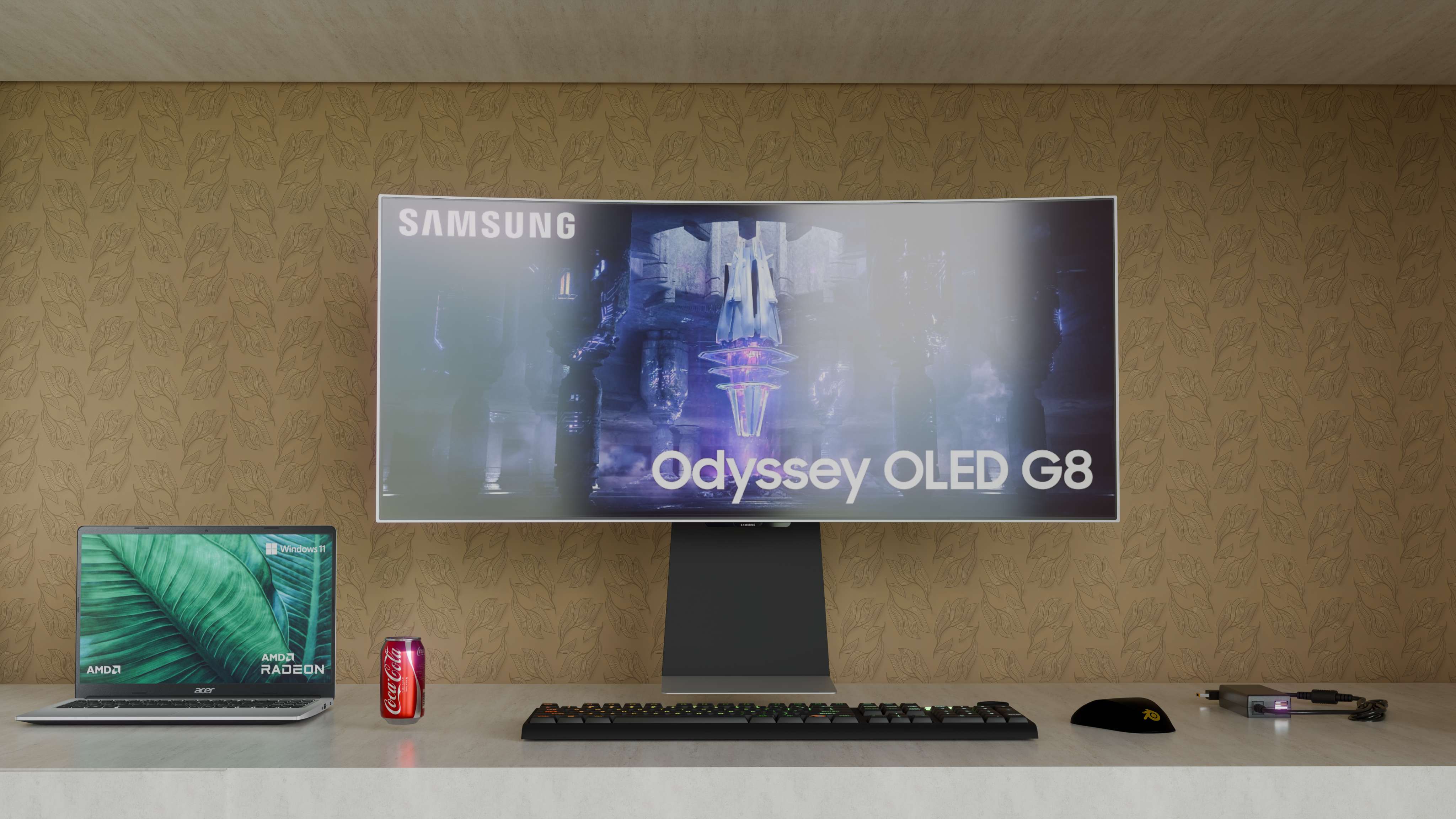Minimal gaming setup